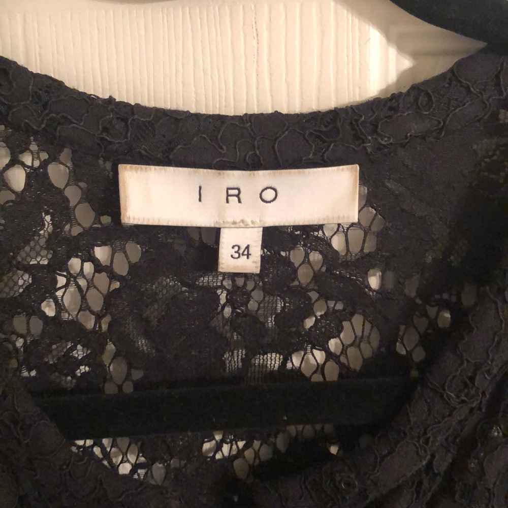Sent to TRR IRO ‘Amaury’ Lace Mini Dress - Picture 6 of 16